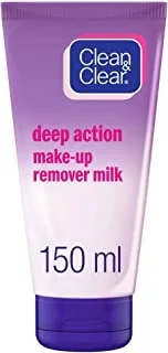 CLEAN & CLEAR Makeup Remover, Deep Cleansing, 150ml