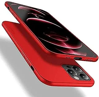 جراب هاتف X-level متوافق مع جراب iPhone 12 Pro Max [سلسلة Guardian] رفيع للغاية ومرن ومرن من مادة البولي يوريثان الحراري غير اللامع وغطاء خلفي خفيف متوافق مع iPhone 12 Pro Max 6.7 