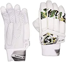 SG HP 33 Leather Right Hand Batting Glove, S. Adult (Muticolor)