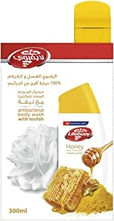 Lifebuoy Honey And Turmeric Anti-Bacterial Body Wash, 300 ml