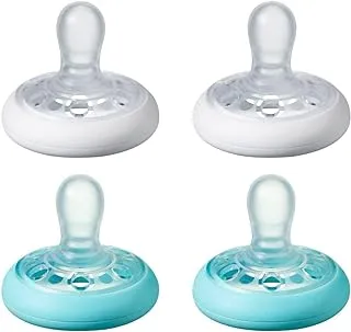 Tommee Tippee Breast-like Soother 0-6m, Pack of 4