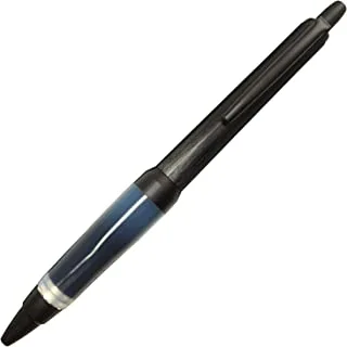 uni Alpha-Gel Jetstream 0.7 mm Ball Point Pen, Black Body, Black Ink (SXN1000071P24)
