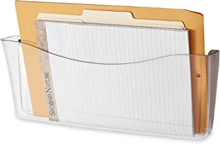 Rubbermaid Unbreakable Single Pocket Wall File, Legal Size, Clear (65980ROS)