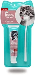 Fresh Friends Cat Liquid Toothpaste 45g with Toothbrush