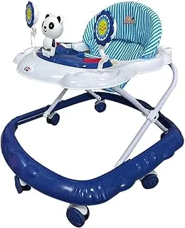 KiKo 23-2010-Blue Baby Walker with Toys, 7-Pieces Set, Blue