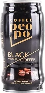 Peopo Black Coffee Can, 240 ml