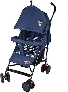 Kiko 23-1517-blue 6 wheels comfortable stroller for new born babies, blue