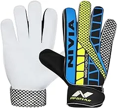 Nivia GG-898 Web Goalkeeper Gloves (Multi Color)