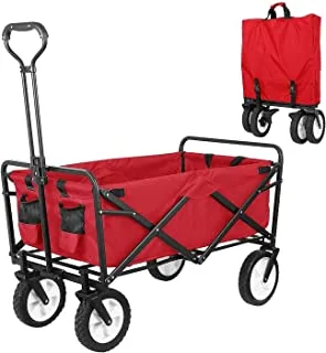 COOLBABY Multi-functional children's cart can be folded into a portable outdoor four wheeled cart