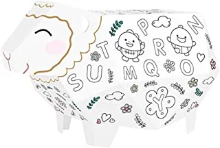 Eazy Kids Doodle Erasable ABCD Learner, Sheep