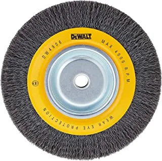 DeWalt Crimped Wire Wheel Brushes for Bench Grinders, 115 mm Diameter x 20 mm Length