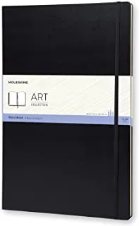 Moleskine Art Plus Sketchbook ، A3 ، أسود ، غلاف صلب (16.5 X 12)