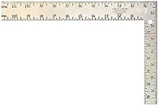 مربع نجار Tuffix من الصلب ، مقاس 12 بوصة × 8 بوصة