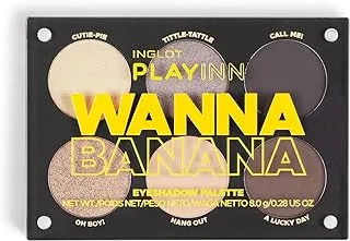 Inglot Playinn Wanna Banana Eyeshadow Palette