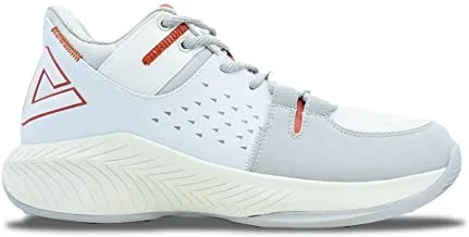 Peak E14171A Men's Basketball Match Shoes, Size E42, Light Grey