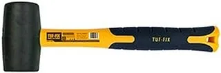 Tuffix THT7421024 Fiber Handle Mallet Rubber Hammer, 24 oz