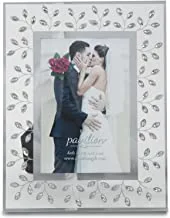 Pavilion Gift Company Glorious Occasions Tree Branch White Crystal Wedding Picture Frame, 4
