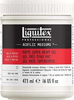 Liquitex Professional Matte Super Heavy Gel Medium, 473ml (16-Oz)