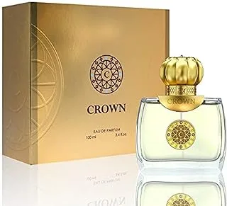 Al-Dakheel Oud Crown Eau de Parfum Spray for Unisex 100 ml, Gold