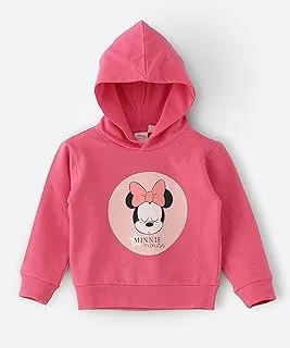 Minnie Mouse Hooded Sweatshirt for Infant Girls - Pink, 18-24months