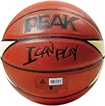 Peak Q112070 Unisex Life Series Basketball, Size 7, Brown
