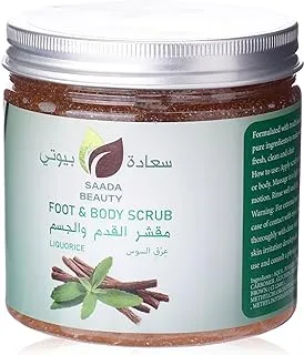 Beauty Happiness Foot and Body Scrub Licorice 16.9 oz