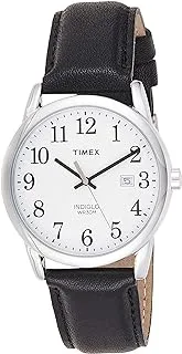 ساعة Timex Easy Reader 38 مم بسوار جلدي