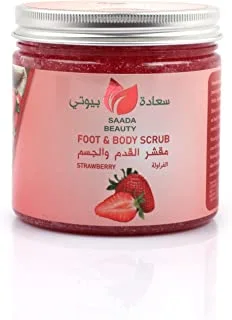 Beauty Happiness Strawberry Foot and Body Scrub 16.9 oz