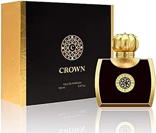 Al-Dakheel Oud Crown Eau de Parfum Spray for Unisex 100 ml, Black