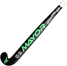 Mayor Nano CARB 2.0 Hockey Stick - 36 inch (Black, Green)