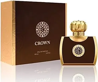 Al-Dakheel Oud Crown Eau de Parfum Spray for Unisex 100 ml, Brown
