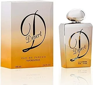 Al-Dakheel Oud Desert Eau de Parfum Spray for Unisex 100 ml, Silver
