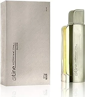 Al-Dakheel Oud D-Line Collection Eau de Parfum Spray for Unisex 50 ml, Silver