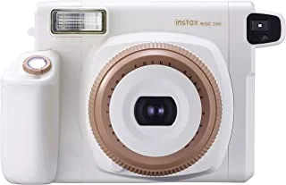كاميرا فوجي فيلم انستاكس وايد 300 بفيلم فوري (أبيض)