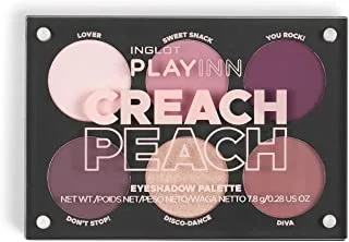 Inglot Playinn Creach Peach Eyeshadow Palette