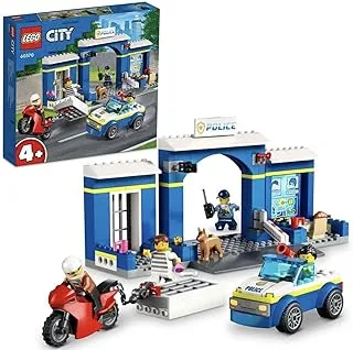 LEGO® City Police Station Chase 60370 Building Toy Set (172 Pieces)