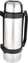 BIG-7 Stainless Steel Fat Type Vacuum Flask, 3.5 Liter Capacity