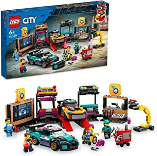 مجموعة ألعاب البناء LEGO® City Custom Car Garage 60389 (507 قطعة)