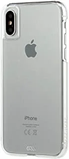 Case Mate بالكاد يوجد حافظة Iphone متوافقة مع iPhone X و iPhone XS - شفاف
