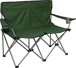Trademark Innovations Loveseat Style Double Camp Chair, 40