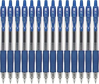 Pilot, G2 Premium Gel Roller Pens, Extra Fine Point 0.5 mm, Pack of 14, Blue