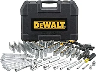 DEWALT Drive Socket Set for Mechanics, 200-Piece, 1/4