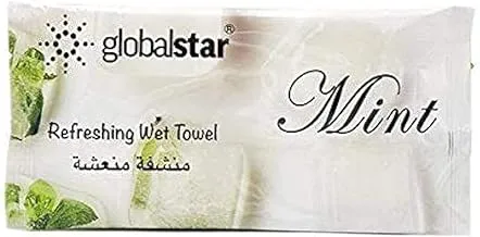 Global Star Wet Towel Fresh Mint -