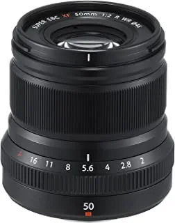 Fujifilm Fujinon 50 / F 2.0 XF R WR Black Camera Lens