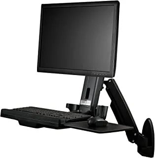 Sit Stand Dual Monitor Arm WALLSTS1