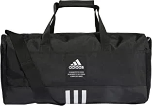 adidas Unisex 4Athlts Duffel Bag, Black/White, S