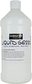 Sargent Art 22-8803 32-Ounce Extra Thick Gesso, White