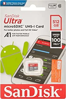SDSQUAR-512G-GN6MN SanDisk Ultra MicroSD 100MB/s U1, C10 512GB