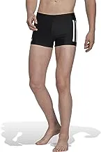 adidas mens Bold 3-Stripes Swim Boxers Shorts