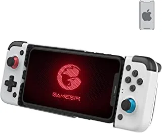 Gamesir x2 lightning mobile game controller for iphone ios, phone gamepad play xbox game pass, playstation, cod mobile, mfi, arcade, amazon luna, stadia & more cloud gaming, Bluetooth
